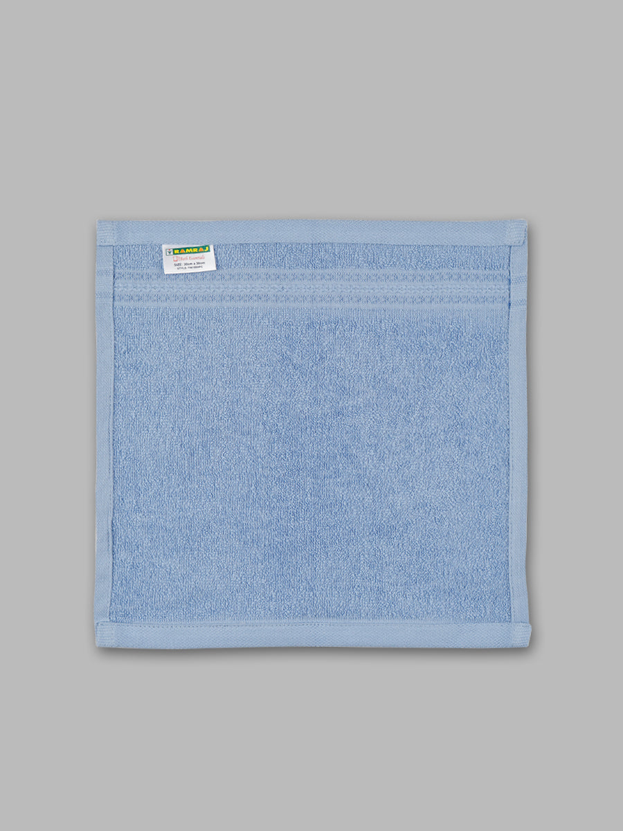 Premium Soft Terry Face Towel Blue FC3 (Pack of 6)