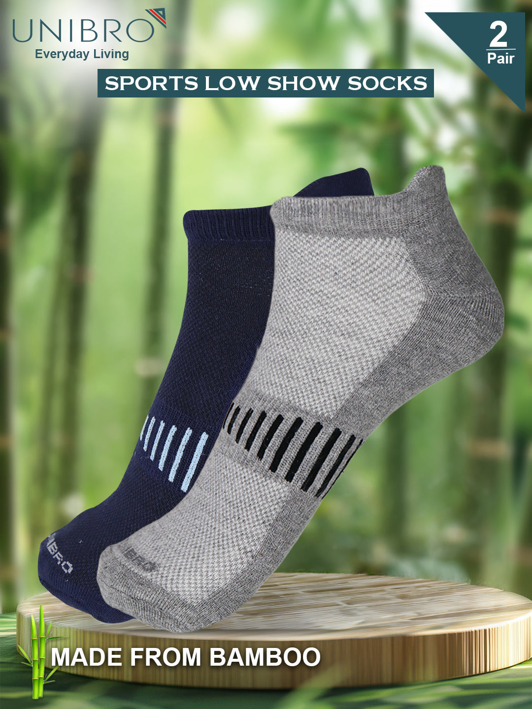 Bamboo Sports Ankle Length Socks SAD6