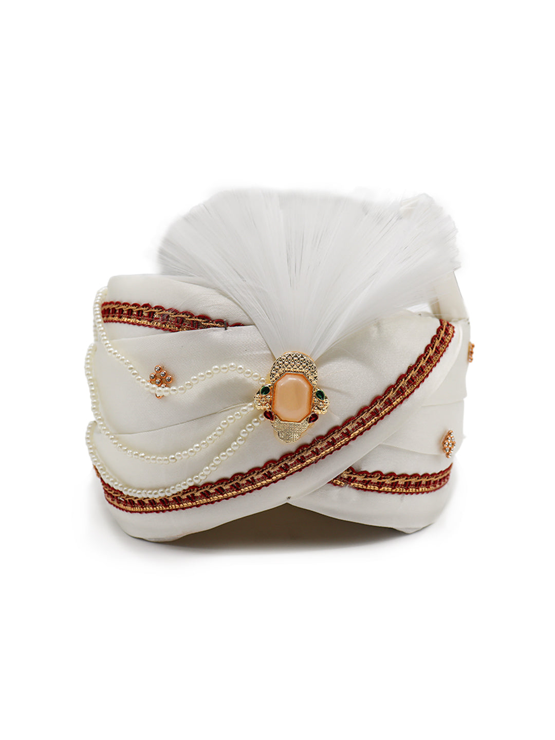 Traditional Silky Style Wedding Turban - 88