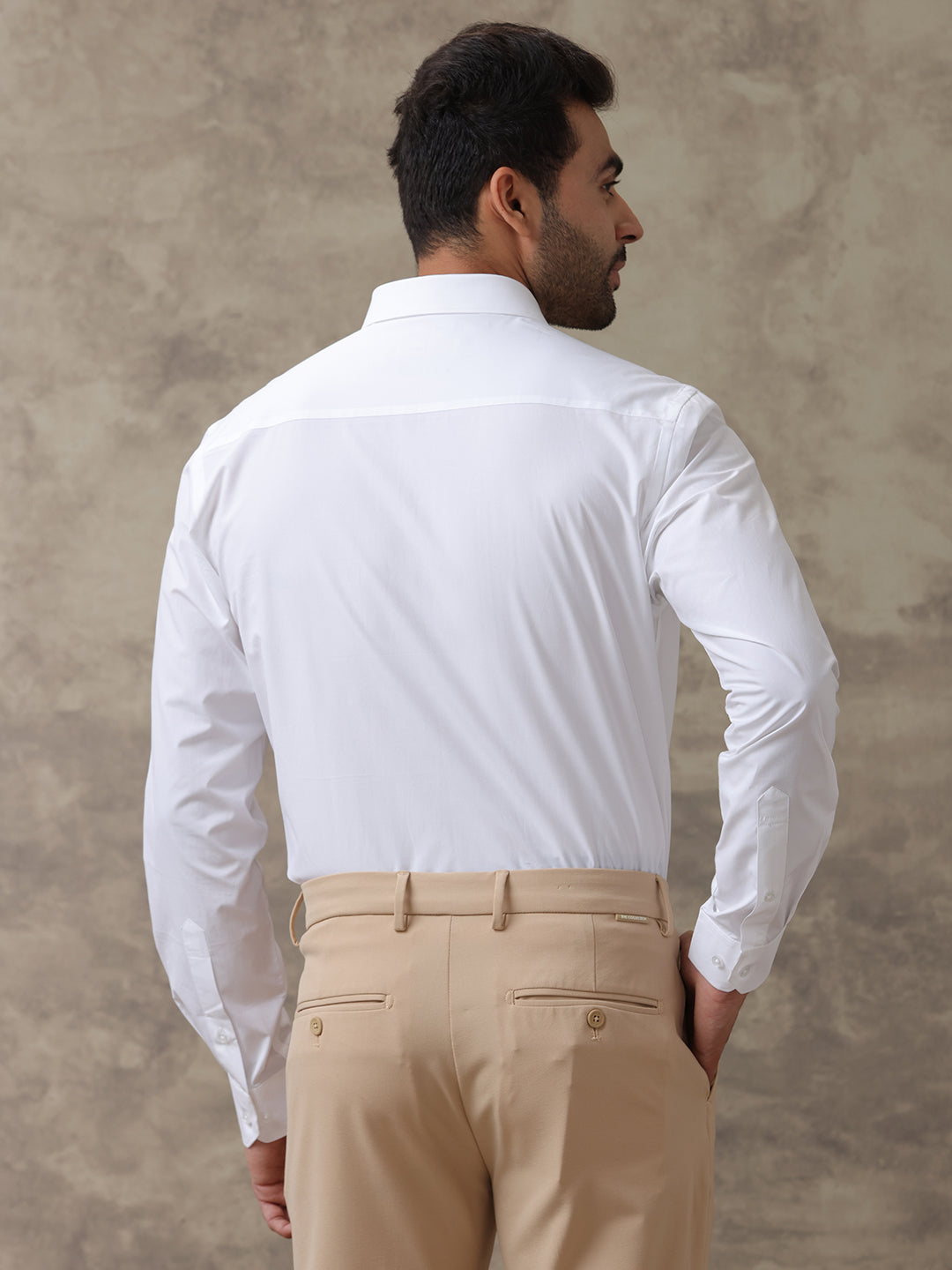 Men Premium 100% Cotton White Shirt - Ultimate R5