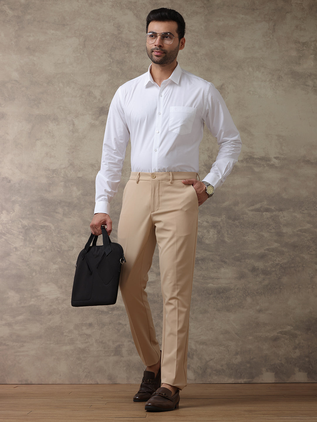 Men Premium 100% Cotton White Shirt - Ultimate R5