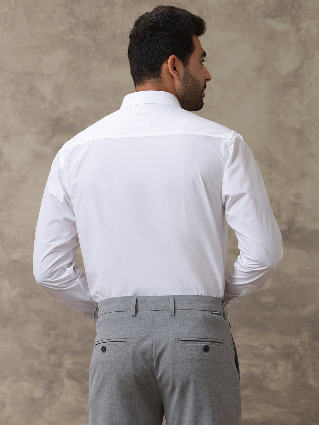 Men Premium 100% Cotton White Shirt - Ultimate R7