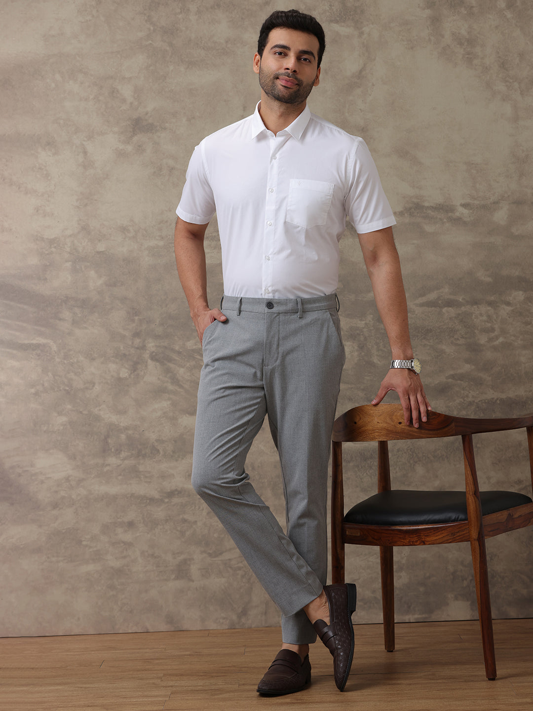 Men Premium 100% Cotton White Shirt - Ultimate R5