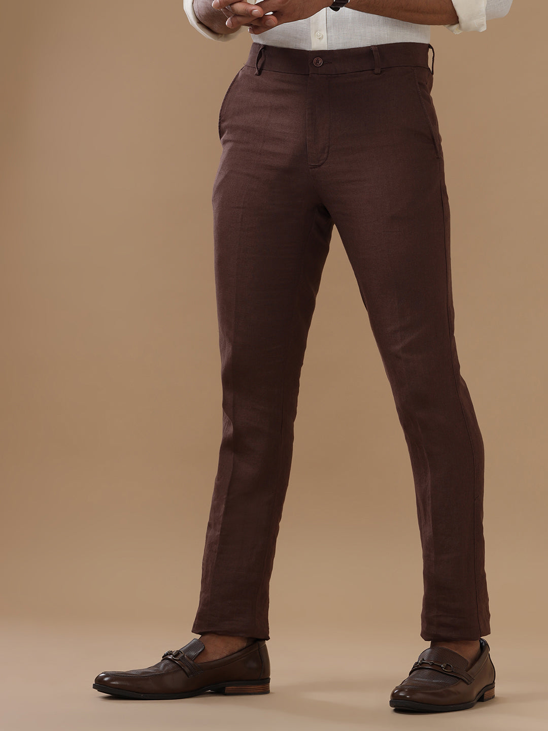 Mens Pure Linen Shirt and Pant Combo