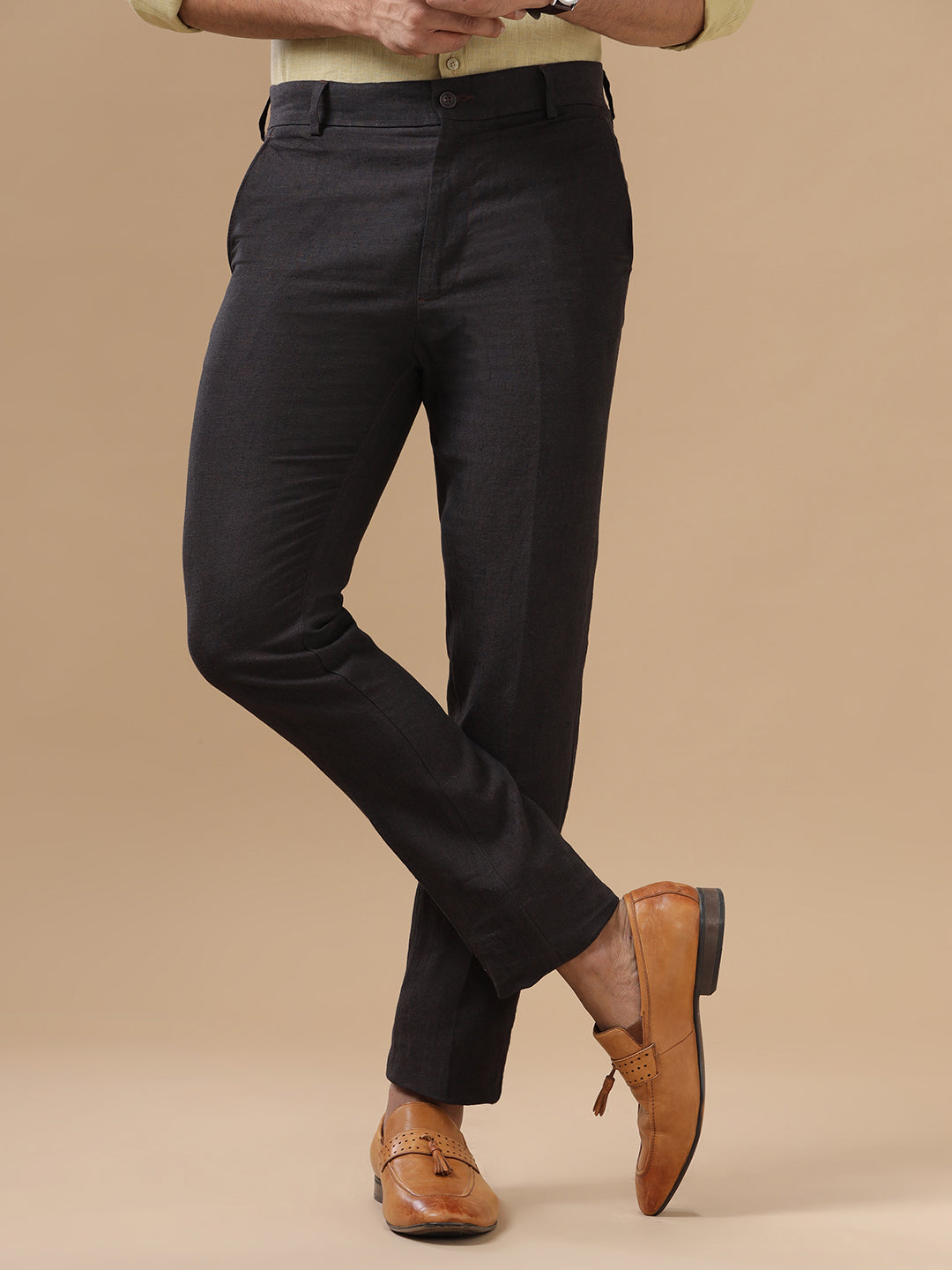 Mens Pure Linen Shirt and Pant Combo PL1