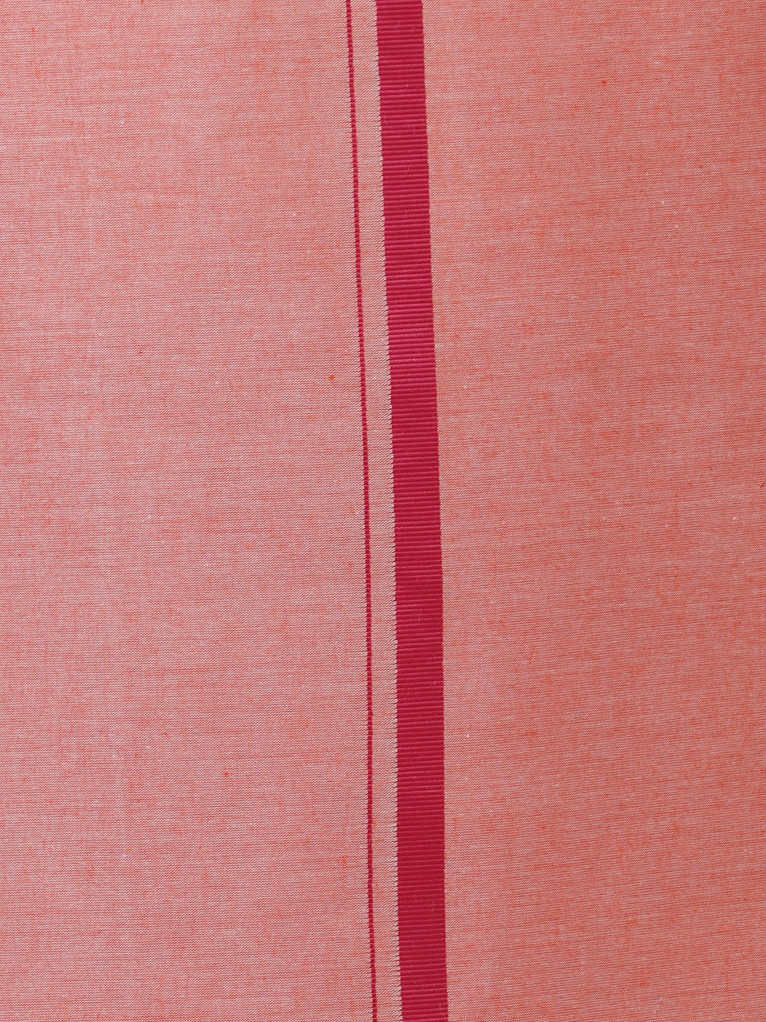 Men Cotton Blend Single Layer Light Pink Dhoti with Assorted Border Rishi BB5