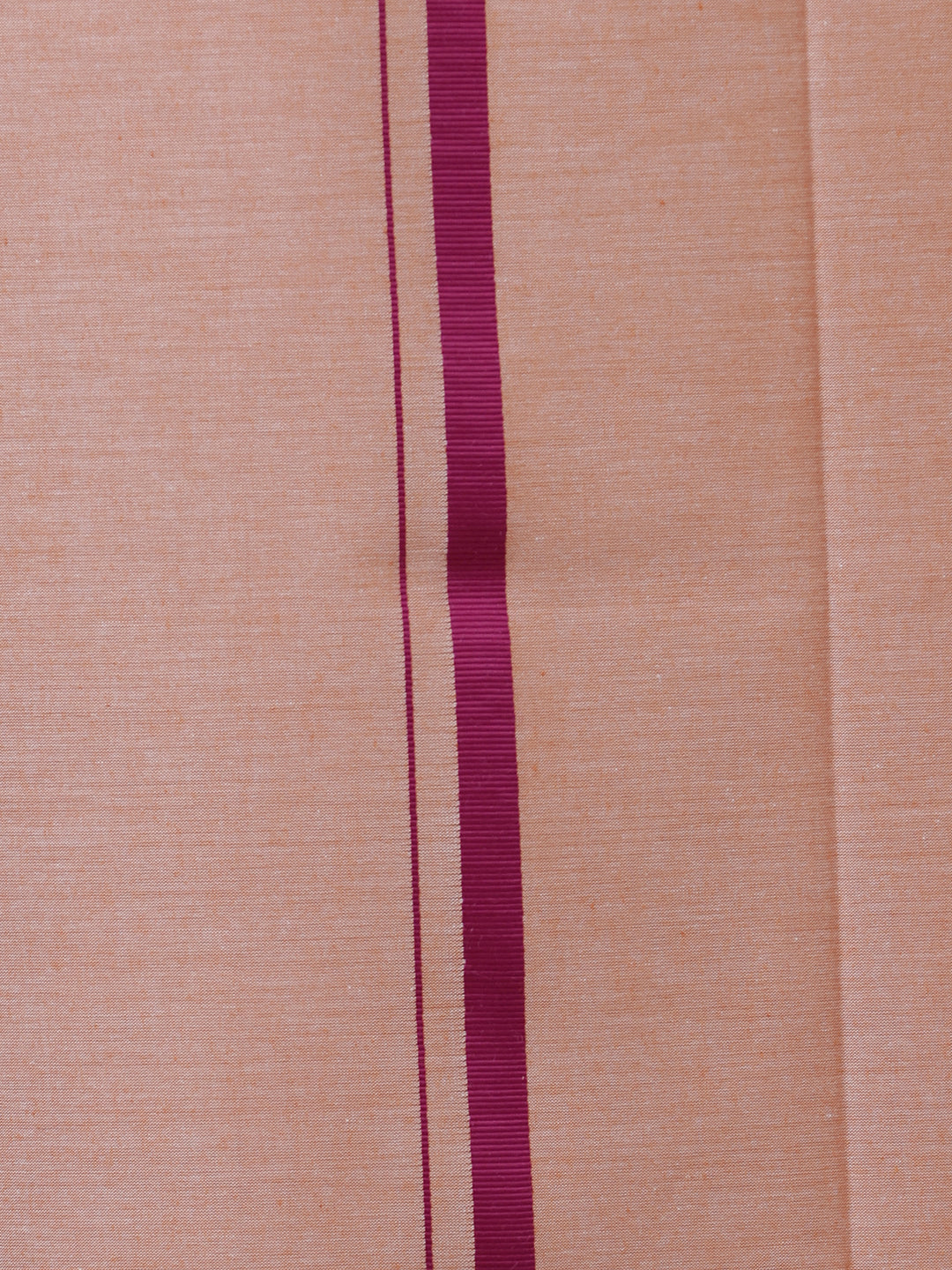 Men Cotton Blend Single Layer Light Kaavi Dhoti with Assorted Border Yogi BB1