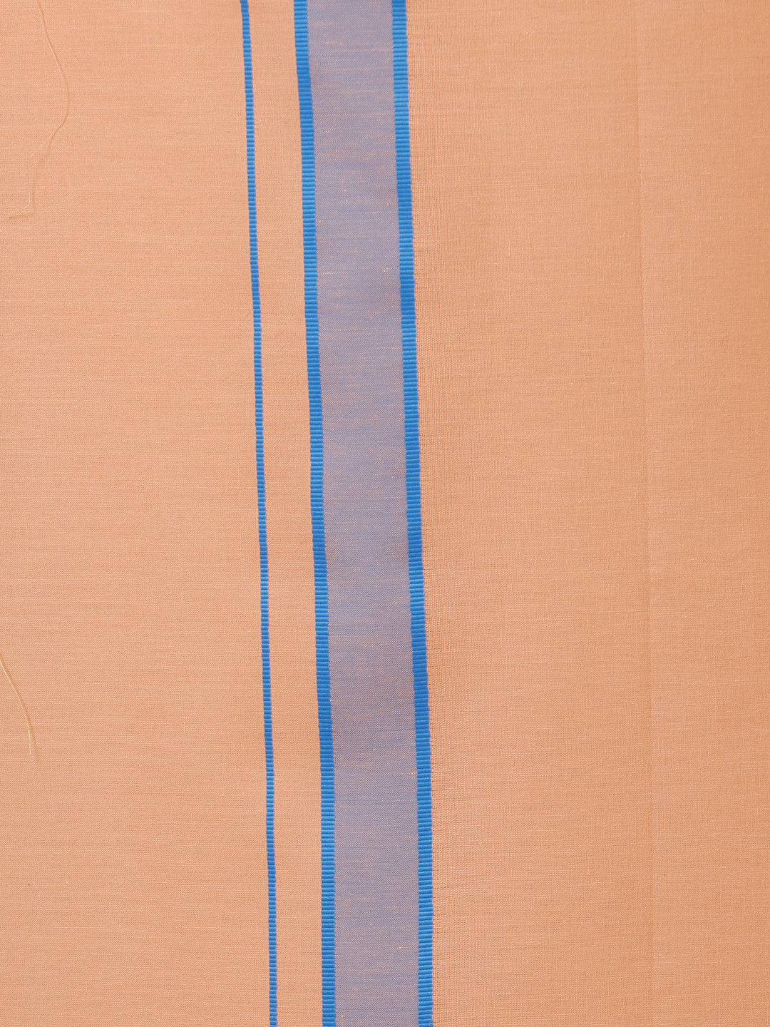 Men 100% Cotton Single Layer Coral Dhoti with Assorted Border Ahimsa