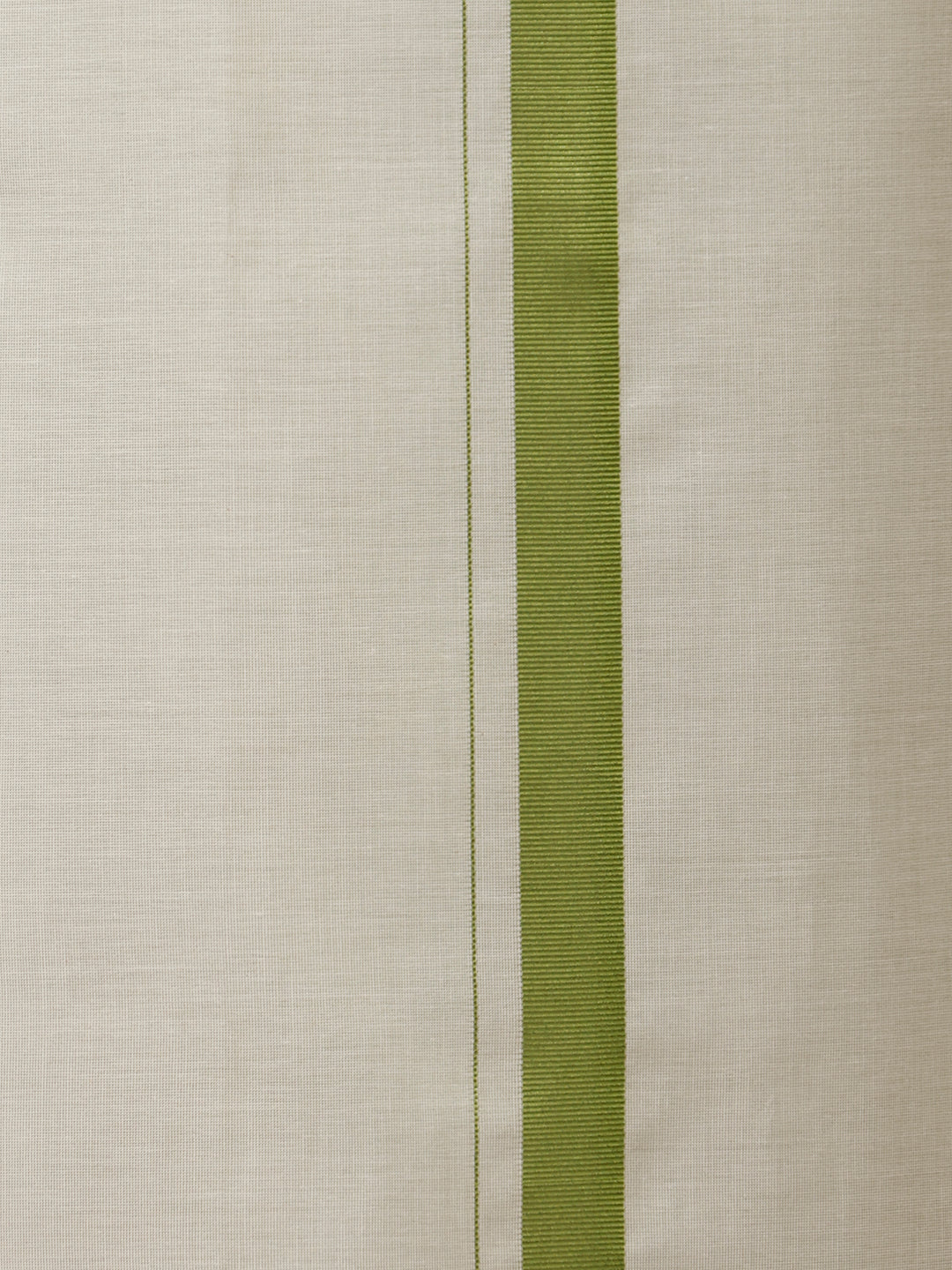 Tissue Moss Green Shirt Dhoti & Towel Set