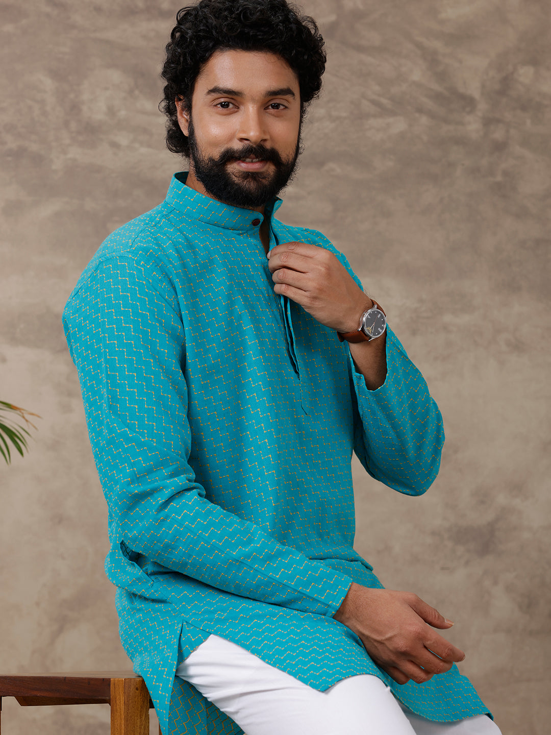 Buy Mens Kruta Shirts Online Best Colour Kurta Tops Collections for Men Half Sleeve Full Sleeve Colour Kurta Shirts for Men Ramraj Cotton Tagged Shirt Size 42