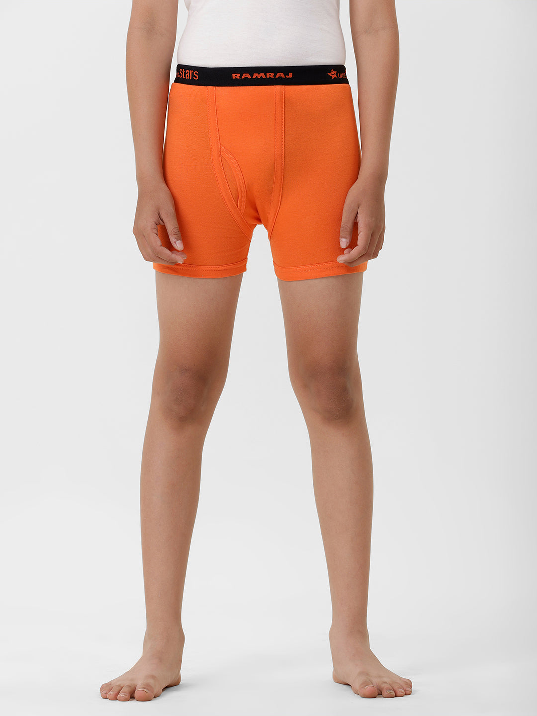 Boys Combed Cotton Assorted Colour Trunks (Pack of 2)