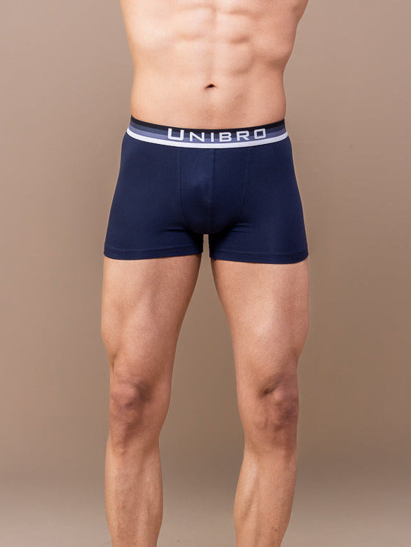 Men TENCEL™ Modal Micro Elastane Stretch Trunk Navy