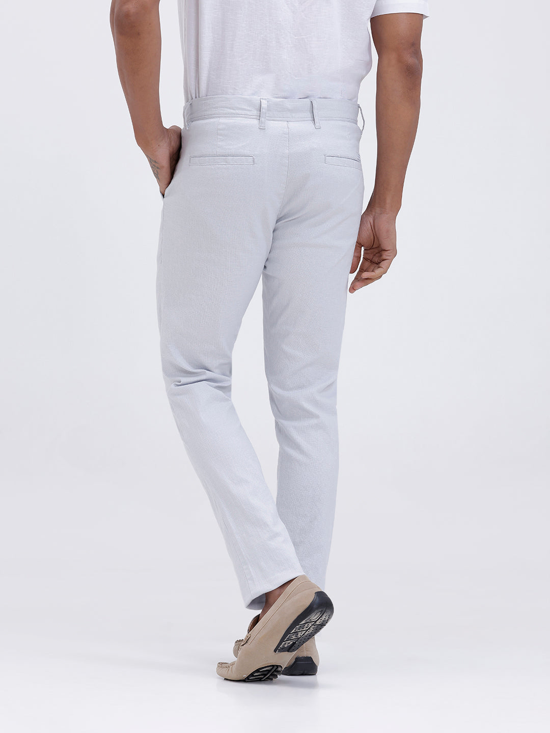 Mens Linen Cotton Half Sleeves Shirt and Pants Combo TR15502