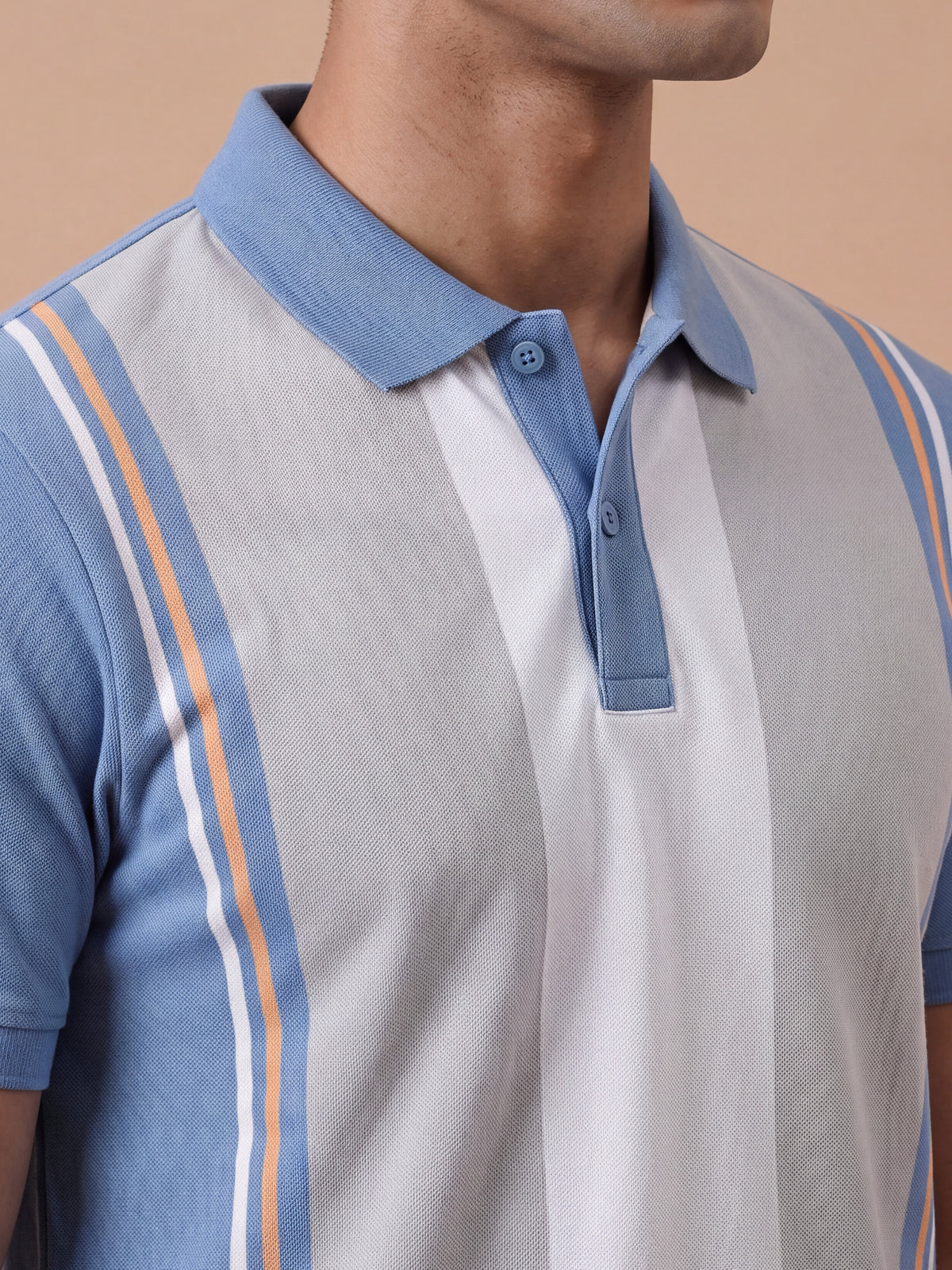 Smart Fit Exclusive Striped Polo T-Shirt ED20