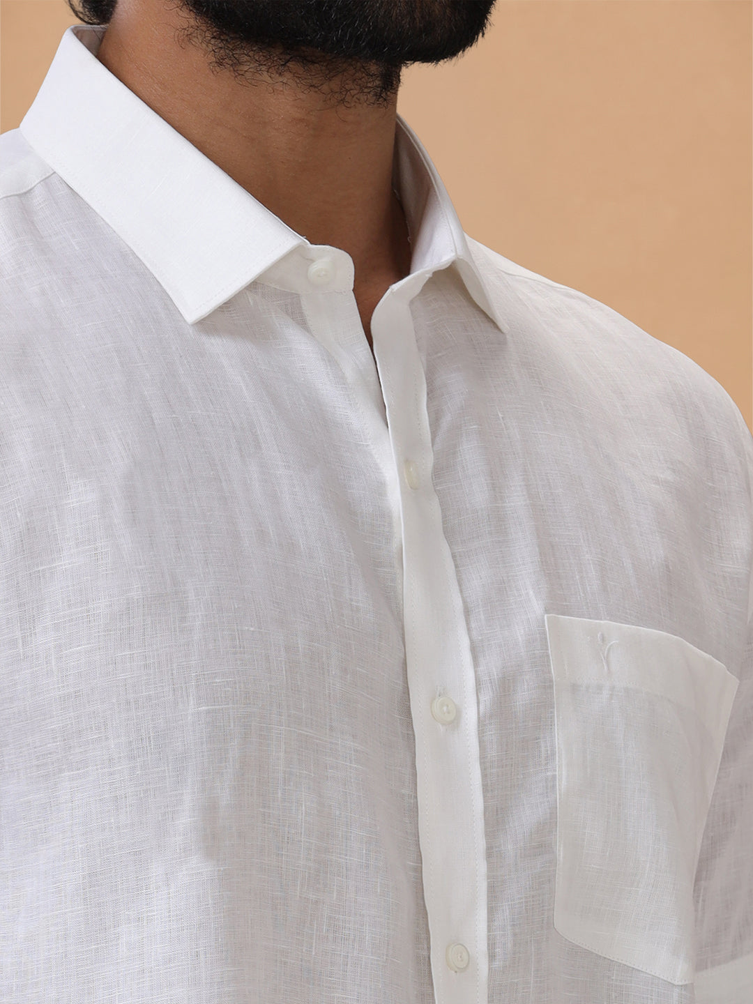 100 LEA Pure Linen Premium White Shirt – Linen Park 5100