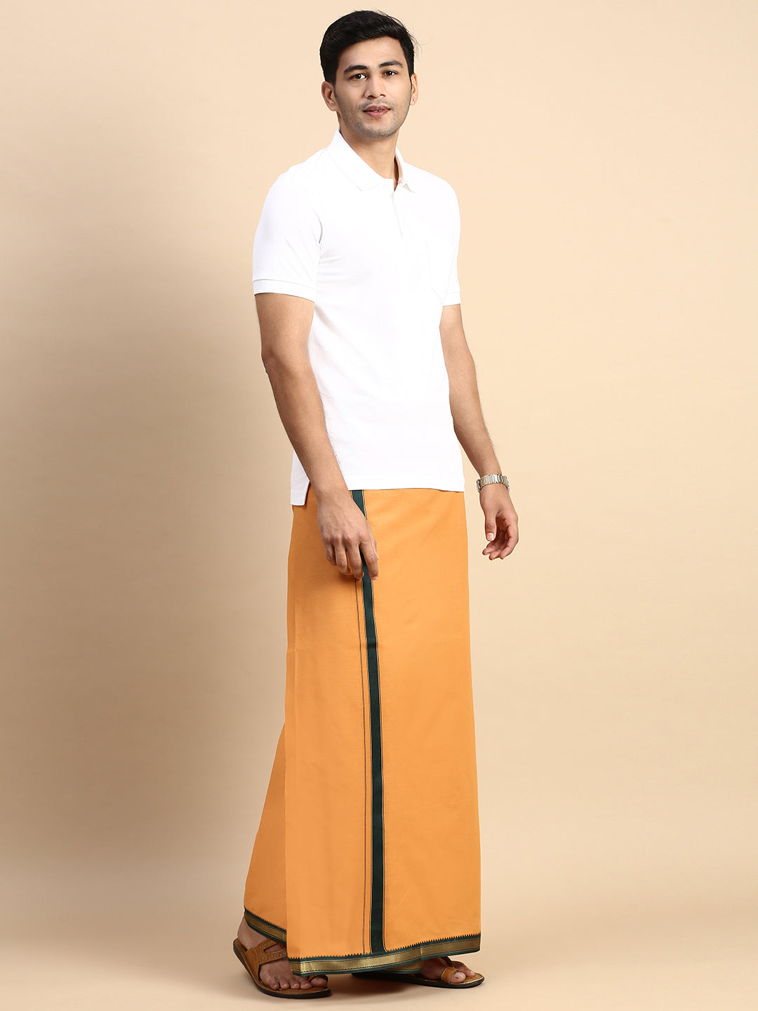 Men Cotton Rich Smart Fit Expert Polo T-Shirt White EP1