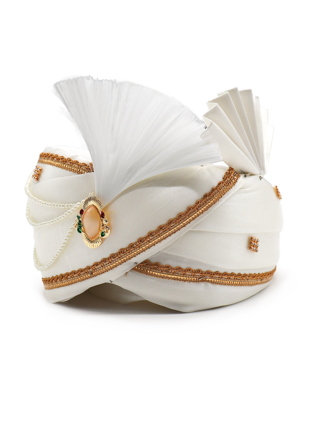 Traditional Silky Style Wedding Turban - 90