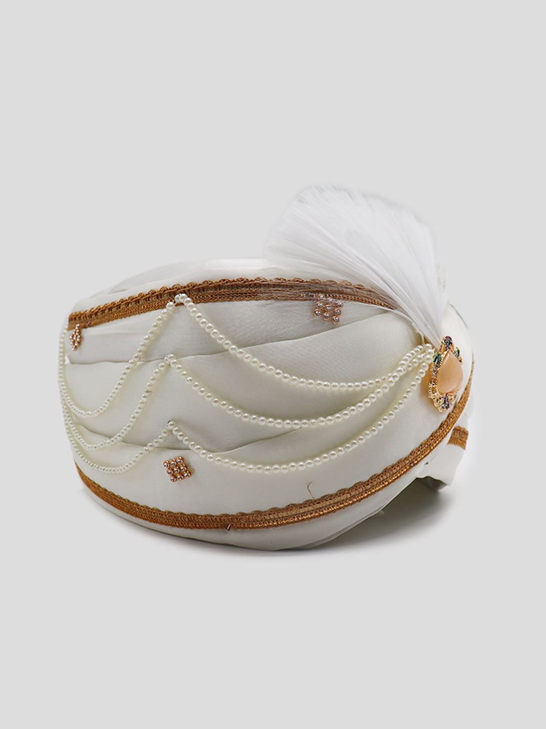 Traditional Silky Style Wedding Turban - 86