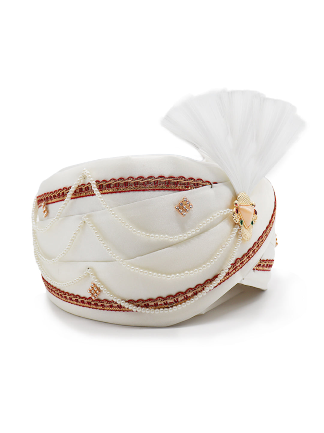 Traditional Silky Style Wedding Turban - 89