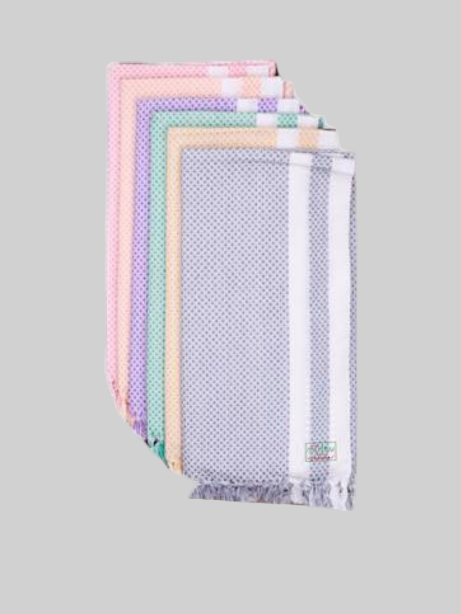 Honey Dew 102 Cotton Colour Towel-Mix