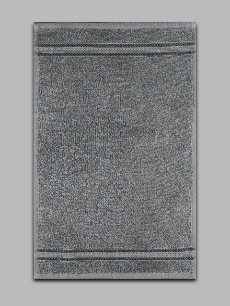 Premium Soft & Absorbent Grey Terry Hand Towel HC5-View one