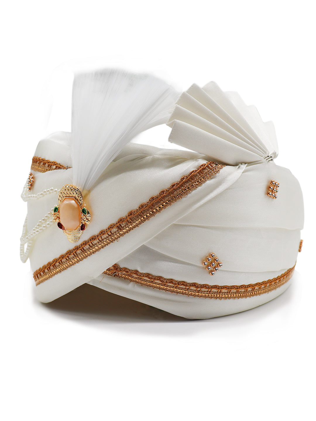 Traditional Silky Style Wedding Turban - 91