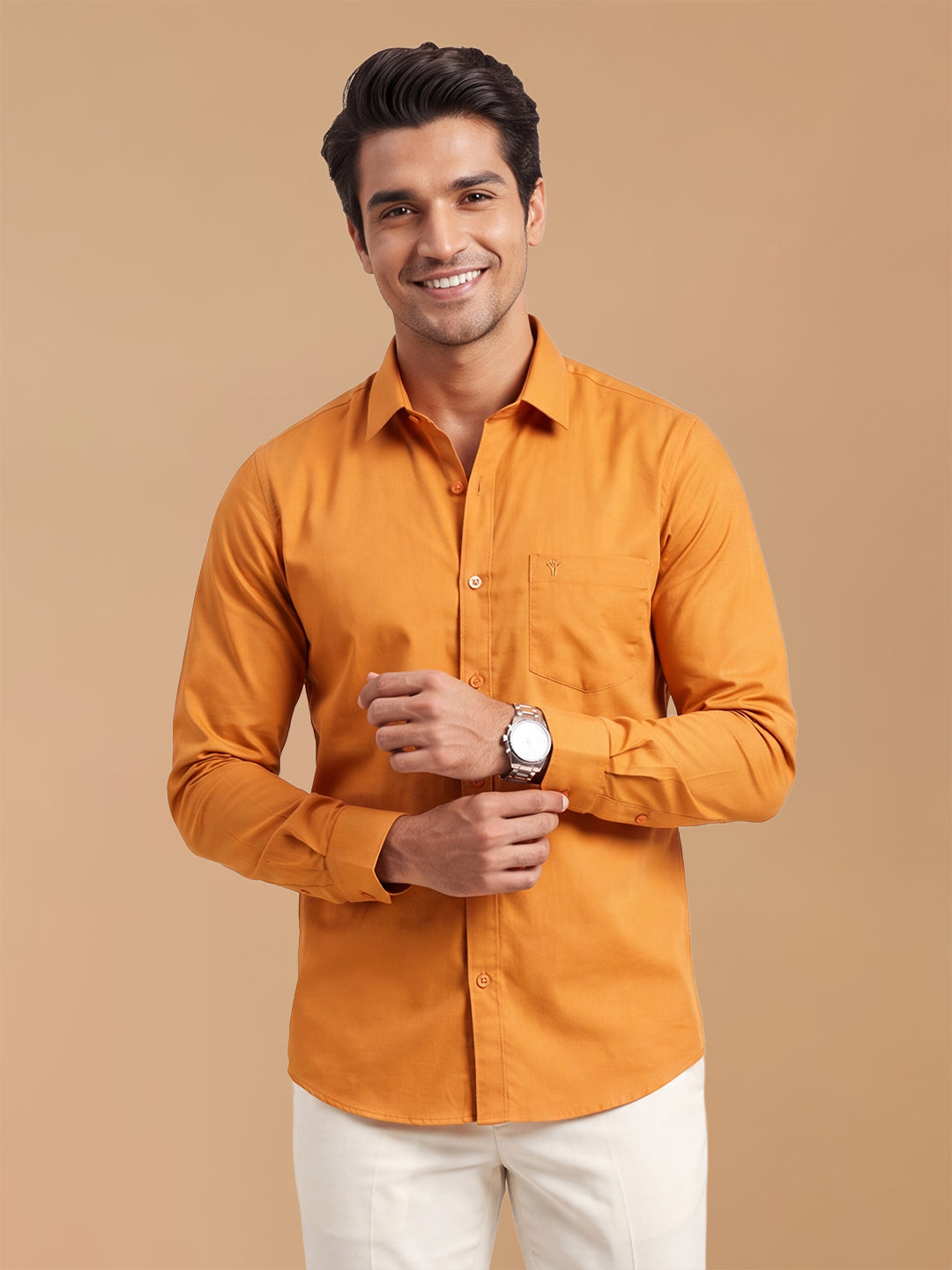 Cotton Rich Kaavi Regular Fit Shirt