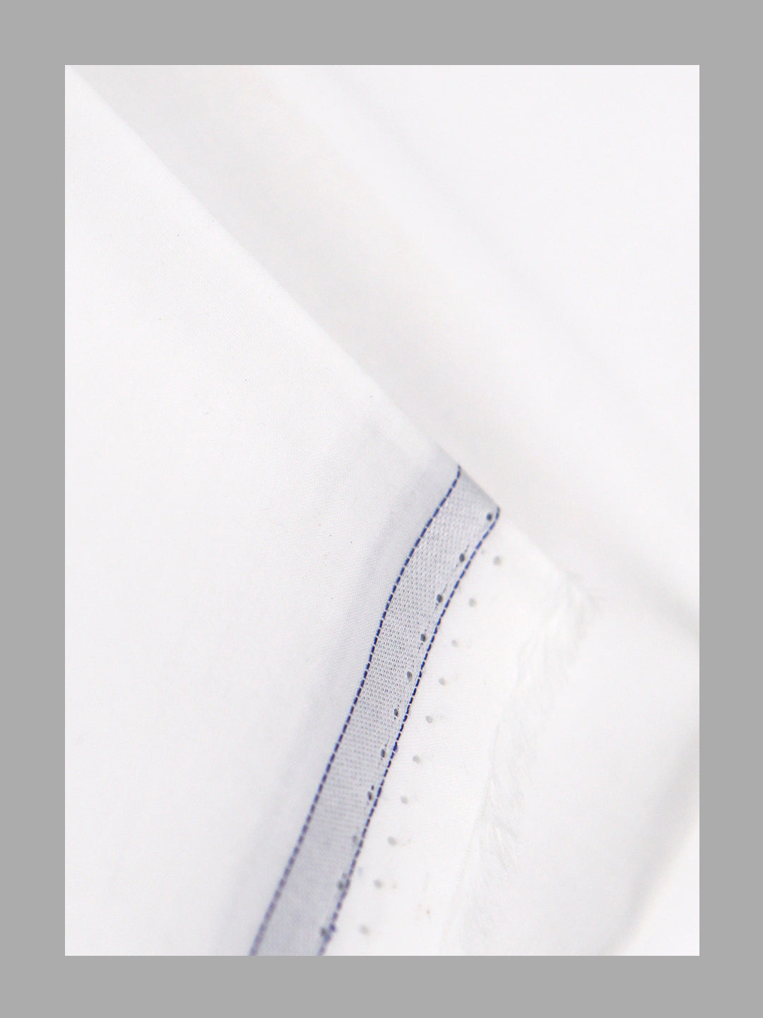 White Starch Cotton Shirt Fabric Fabric Dheera