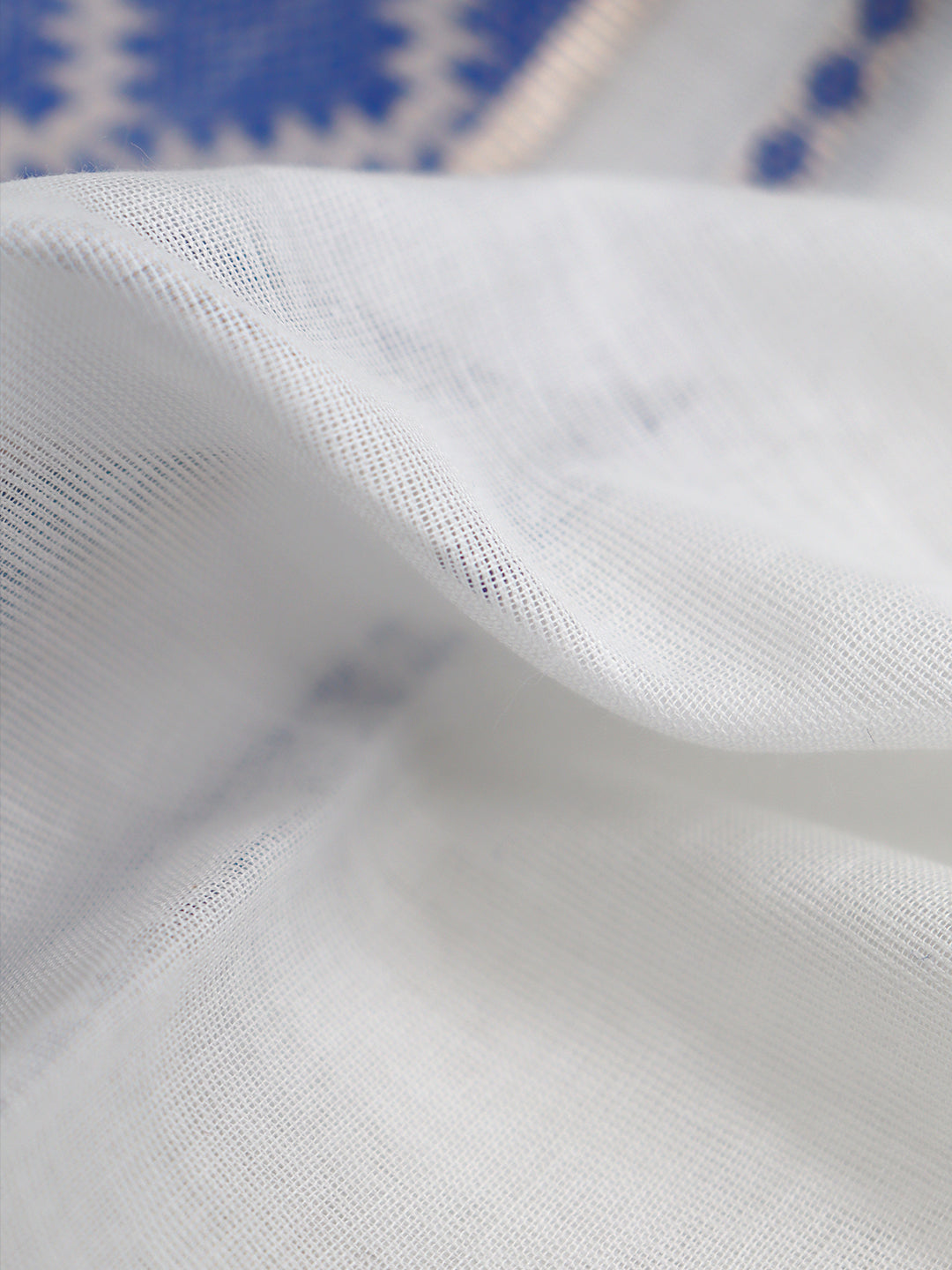 Men Premium Cotton Double Layer White Dhoti with Fancy Jari Border LC28