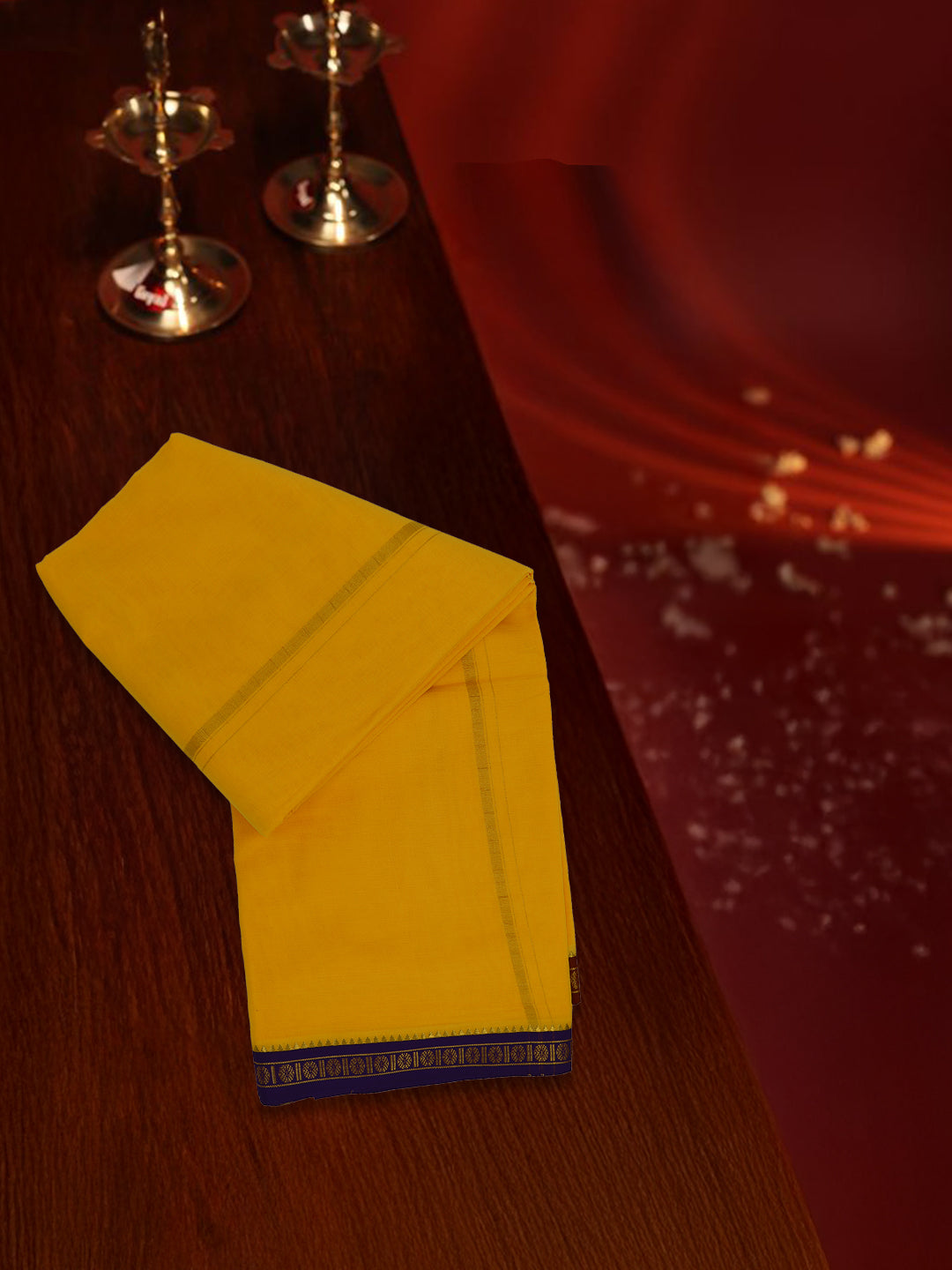 Men Panchakacham with Angavasthram Mango (9+5) Shreeman Pet