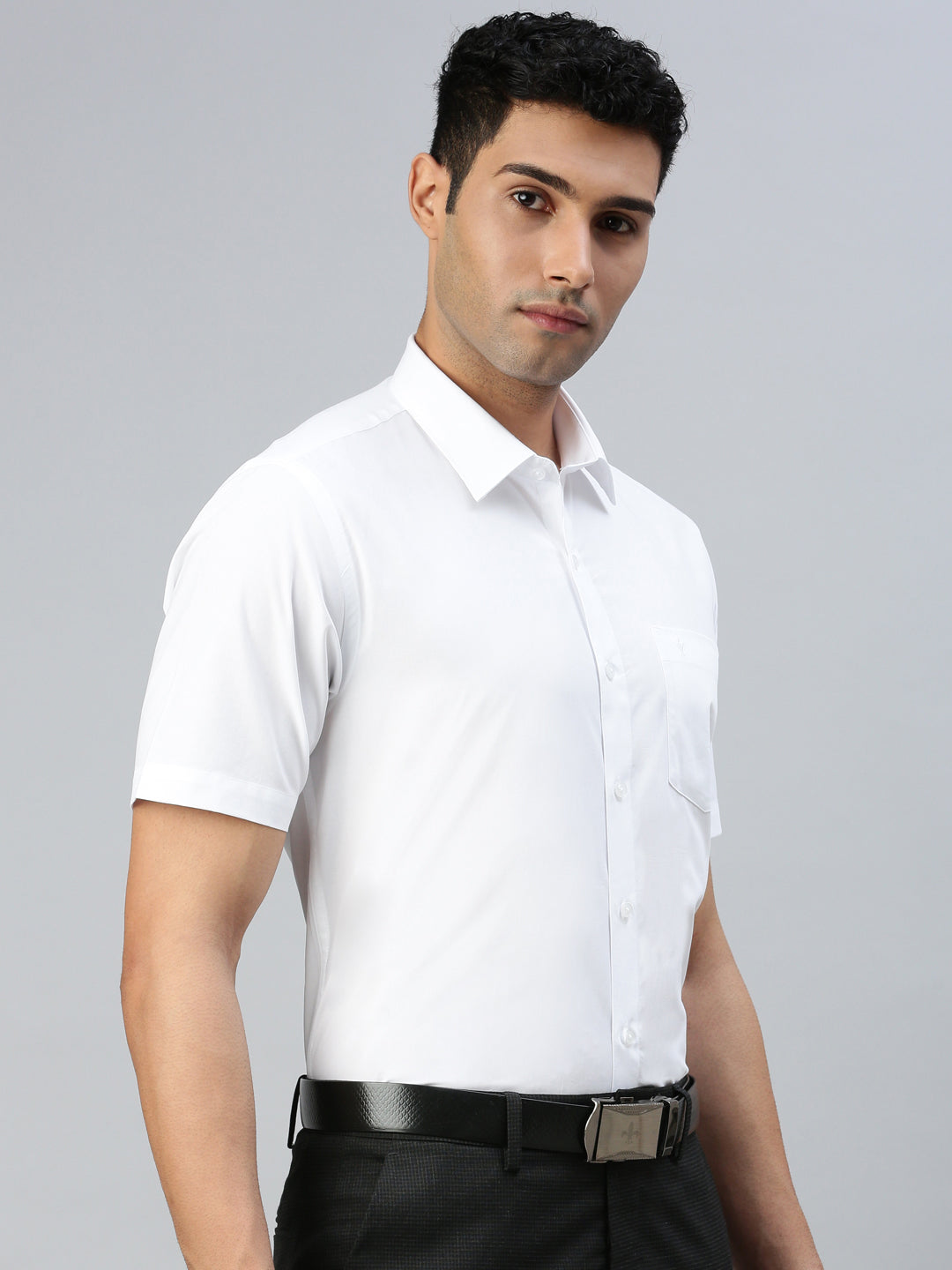 Men 100% Cotton White Shirt Heroic Cotton