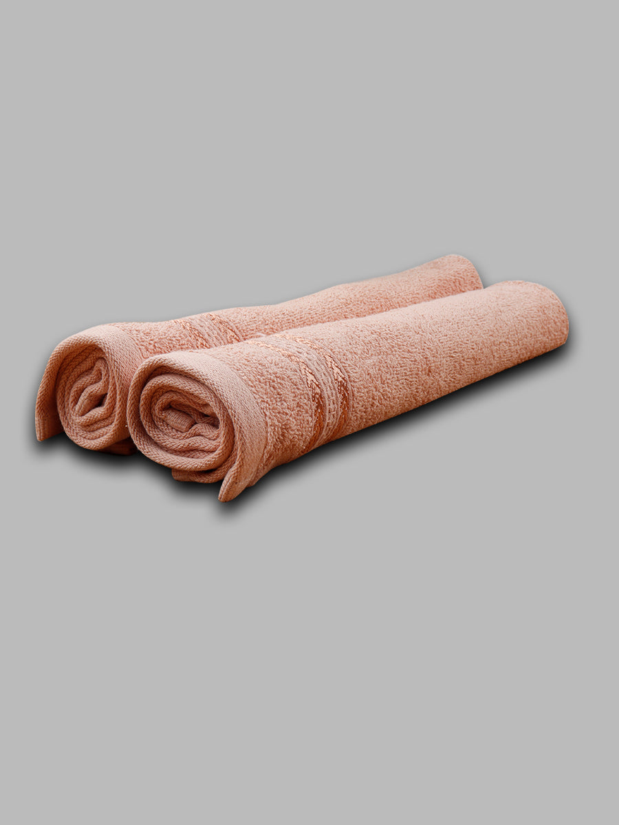 Premium Soft & Absorbent Peach Terry Hand Towel HC7-View four
