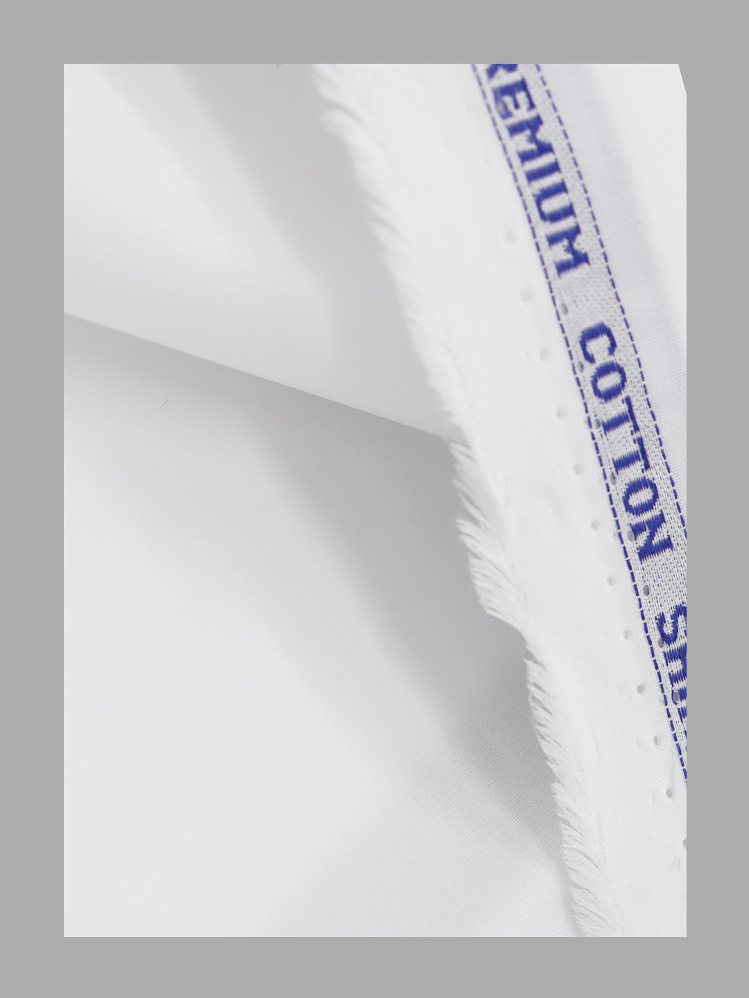 White Starch Cotton Shirt Fabric Fabric Dheera
