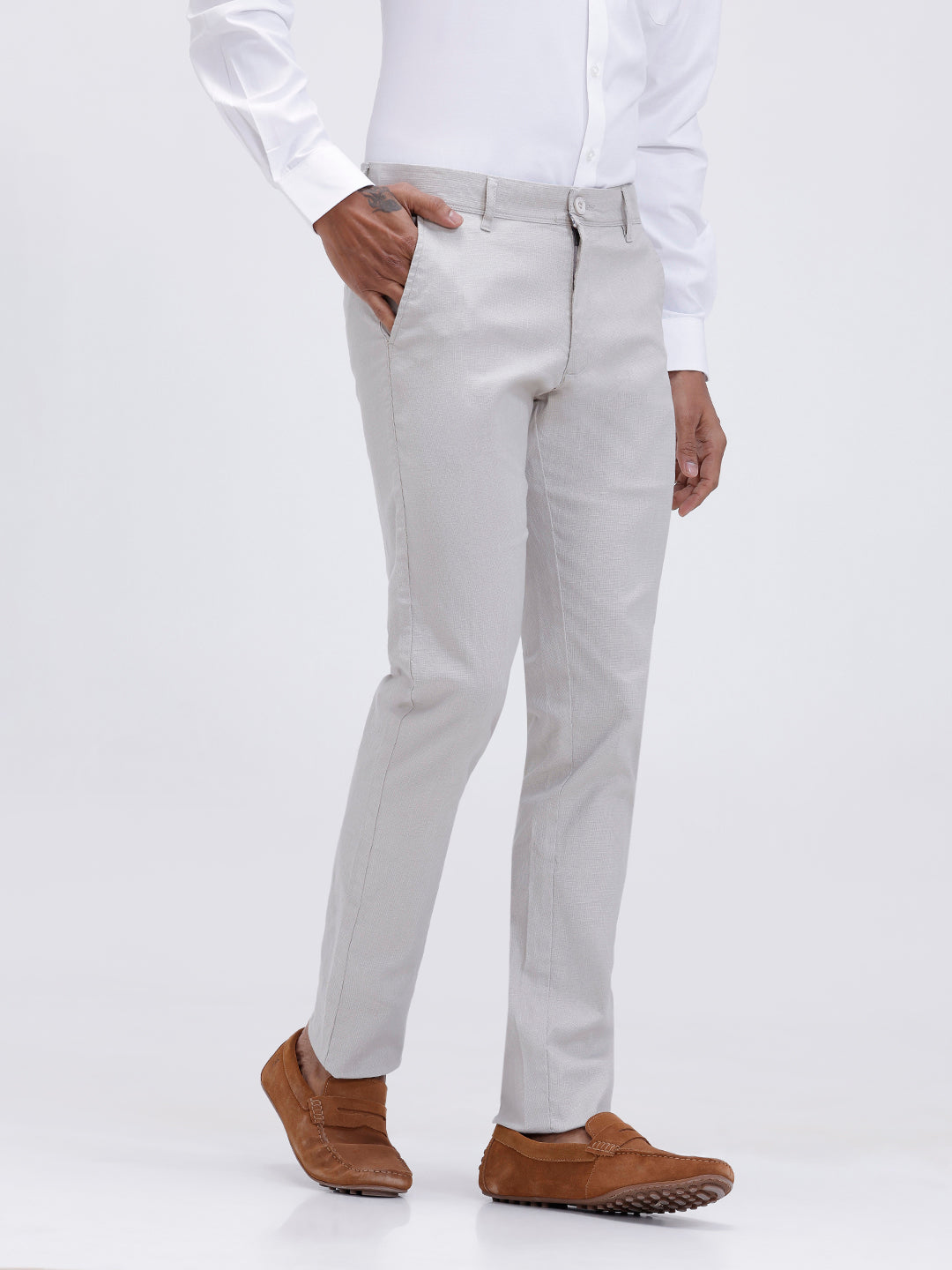 Mens Linen Cotton Full Sleeves Shirt and Pants Combo TR15503