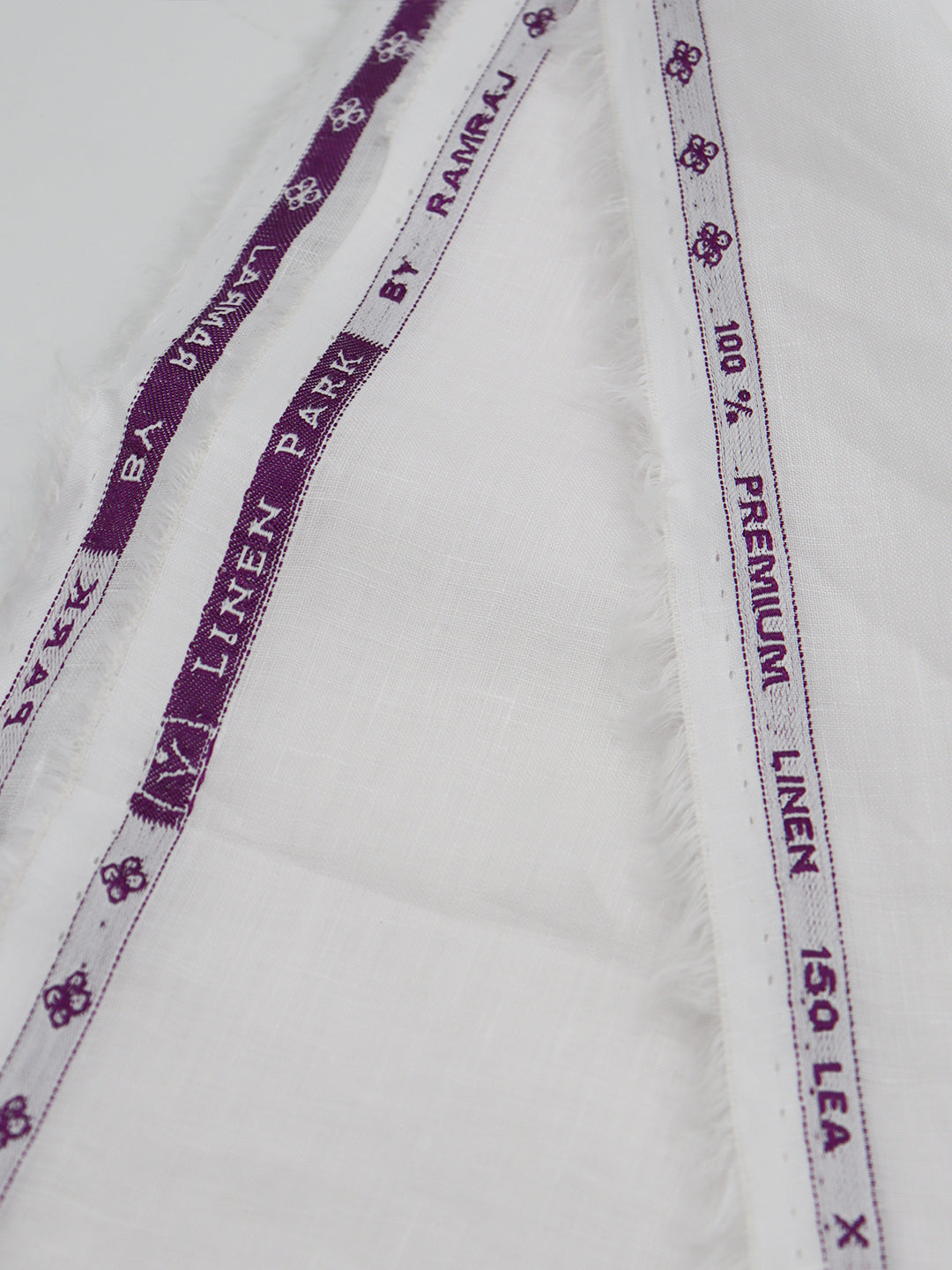 Men 100% Premium Pure Linen White Shirt Fabric Linen Park Turbo