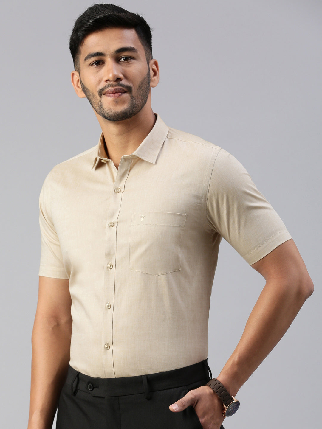 Men 100% Cotton Smart Fit Shirt Sandal CL6 GD1
