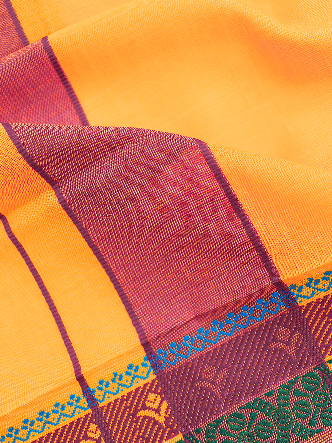 Men Cotton Mango Towel with Fancy Border 6422