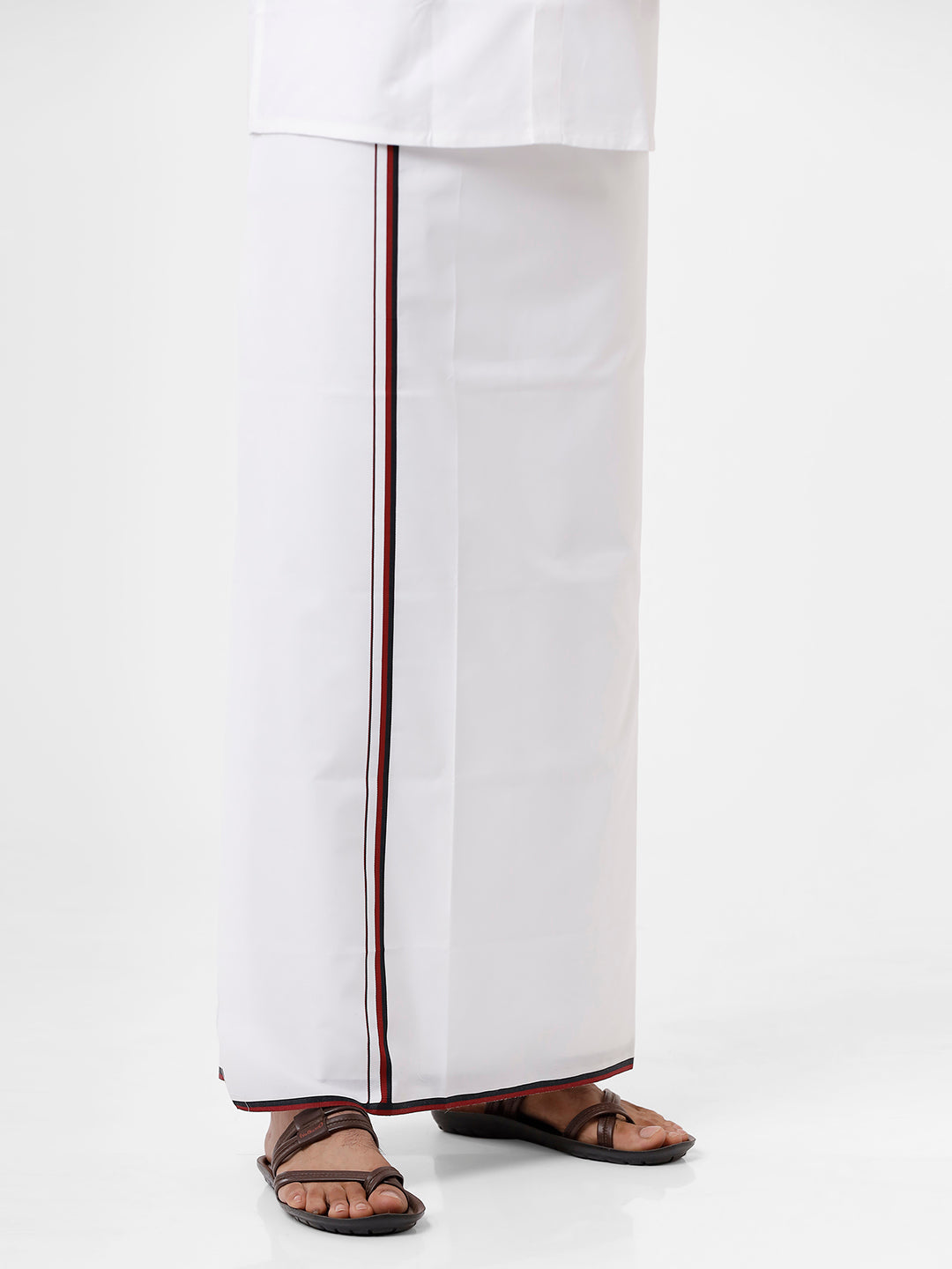 100% Cotton Political Dhoti VIP - DMK -Side view