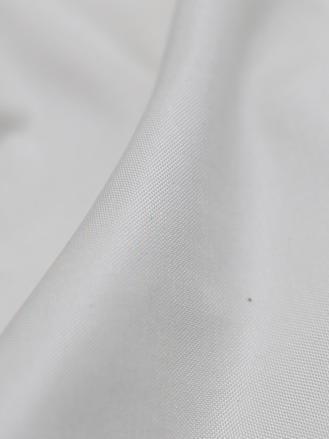 Men Pure Silk White Shirting Fabric 5566