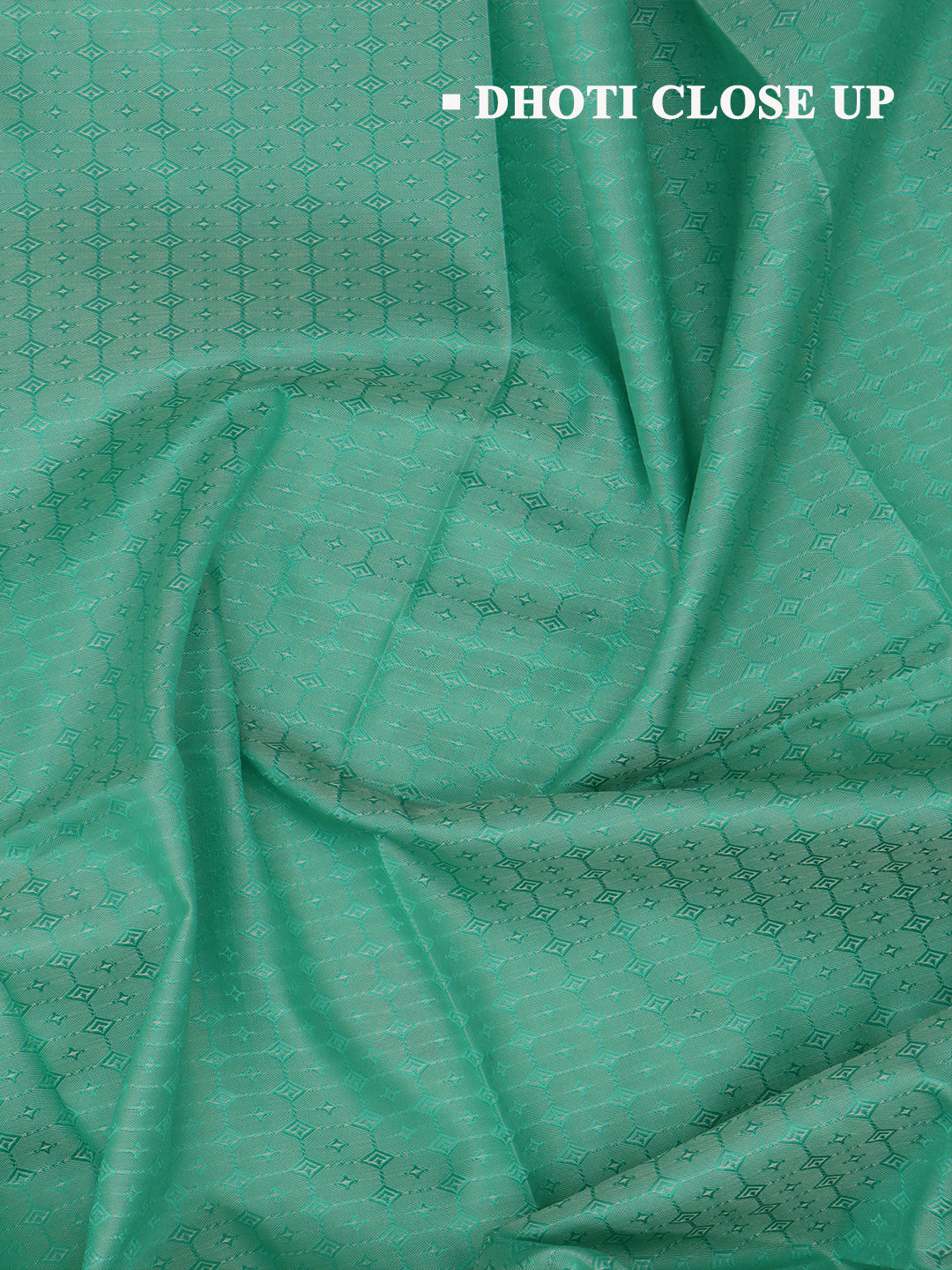 Men Art Silk Dhoti & Shirting Set R.Green Subakalyan (2 in 1) SK02