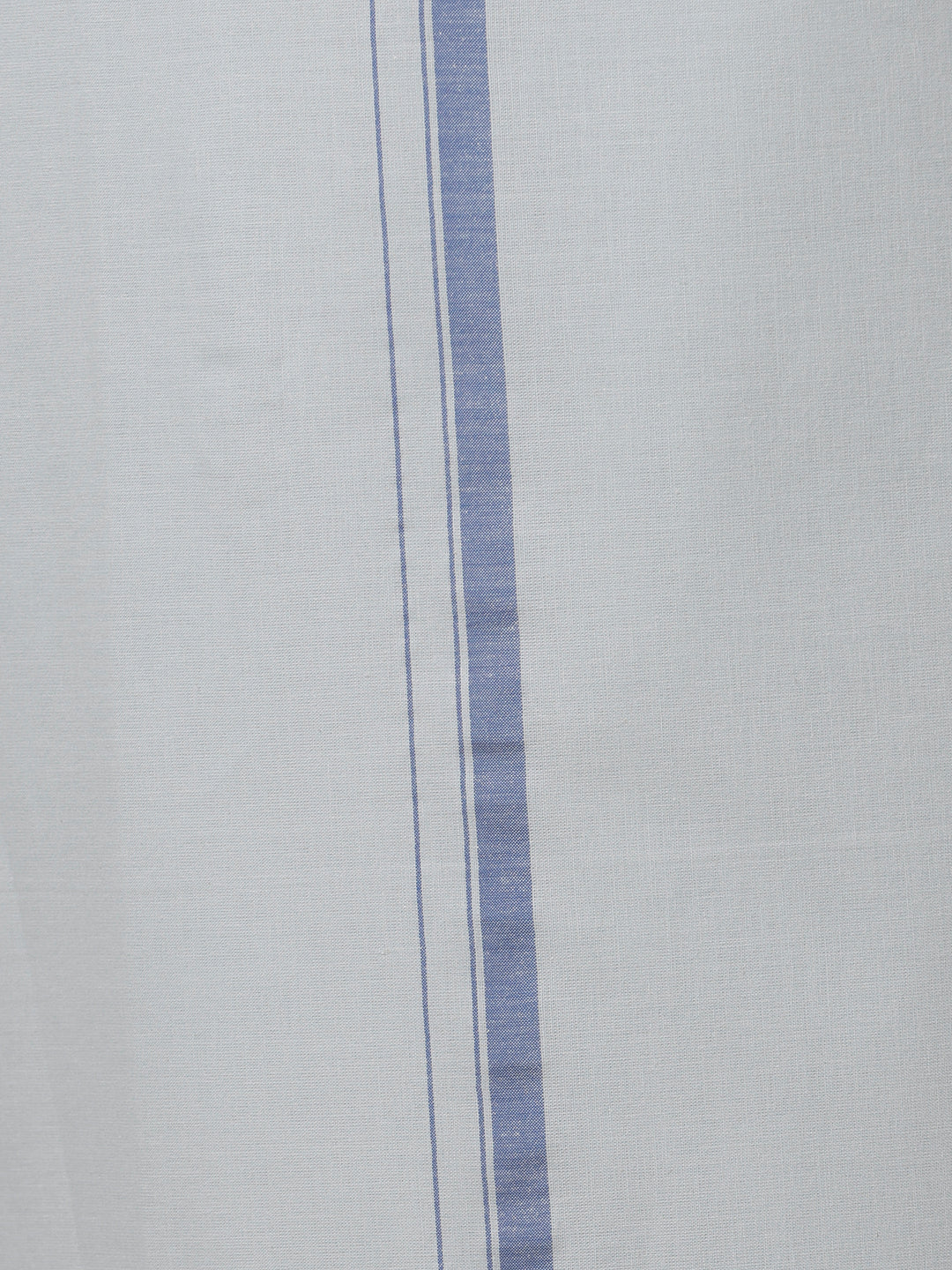 Men Cotton Blend Single Layer Grey Dhoti with Fancy Border Enrich Colour 8