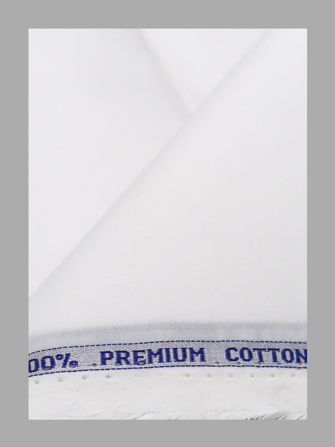 White Starch Cotton Shirt Fabric Fabric Dheera