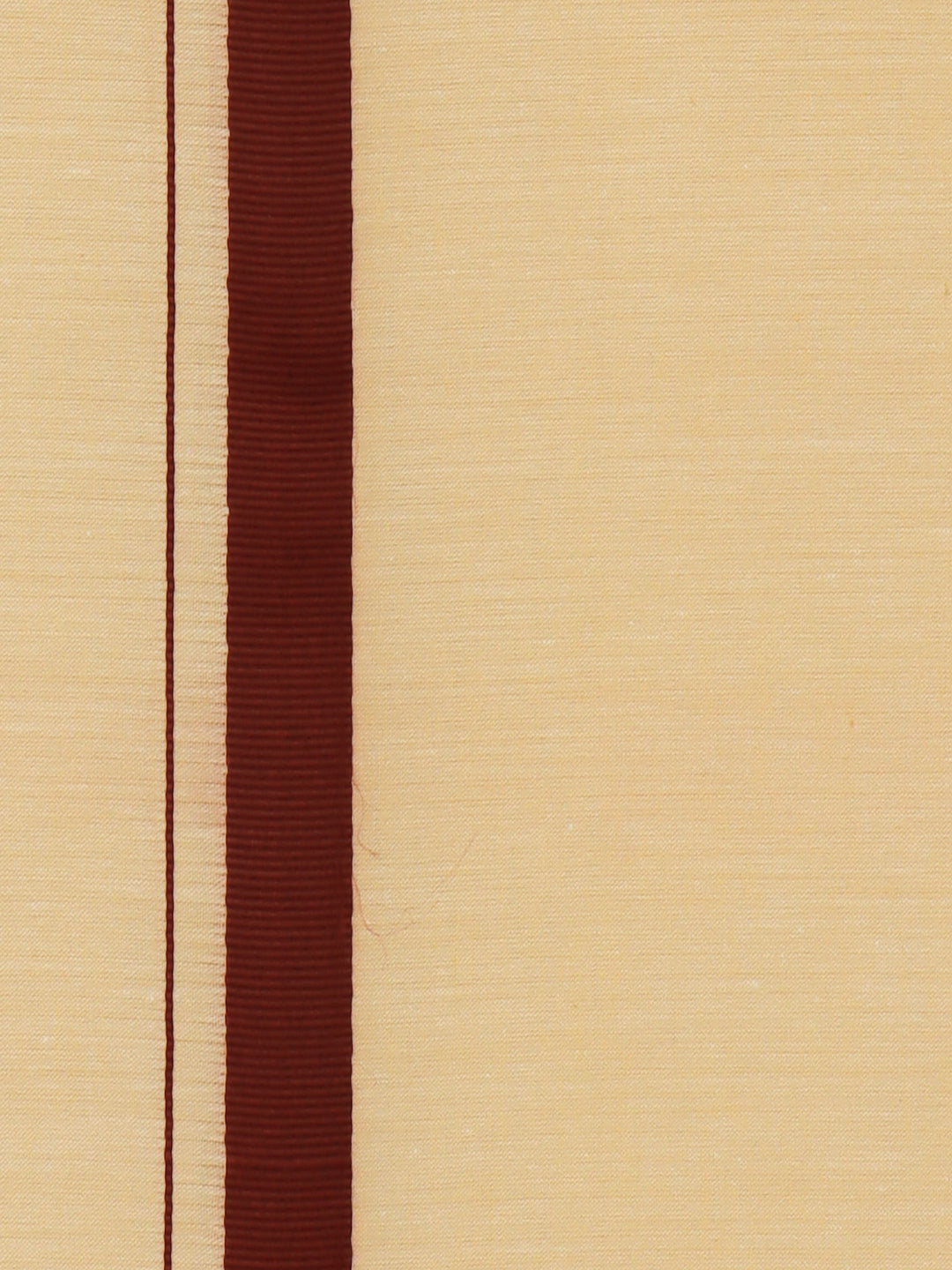 Men Cotton Blend Single Layer Gold Dhoti with Big Border Yogi Spl 2