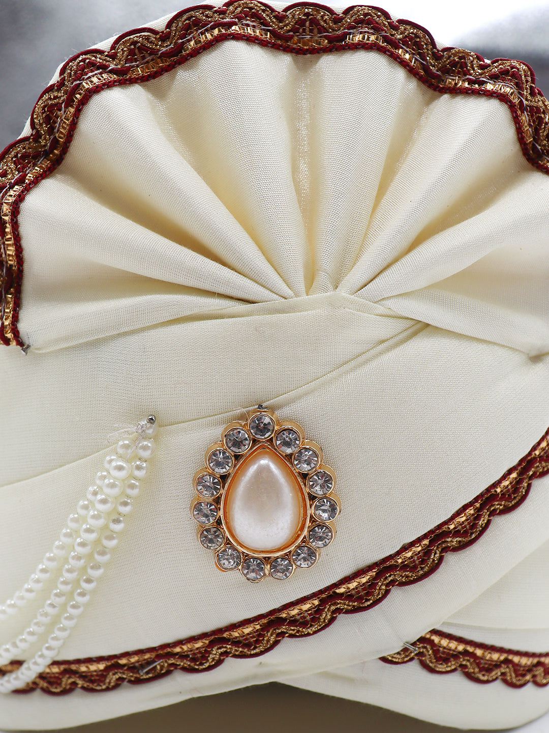 Traditional Silky Style Wedding Turban - 96