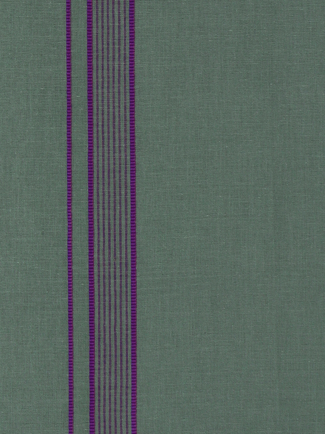 Men Cotton Blend Single Layer Green Dhoti with Fancy Border Charming Line 5