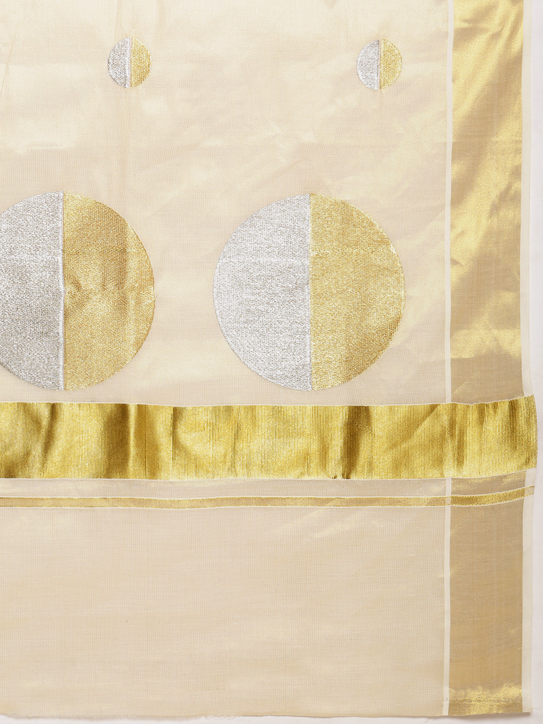 Women Kerala Tissue Gold Saree KS215