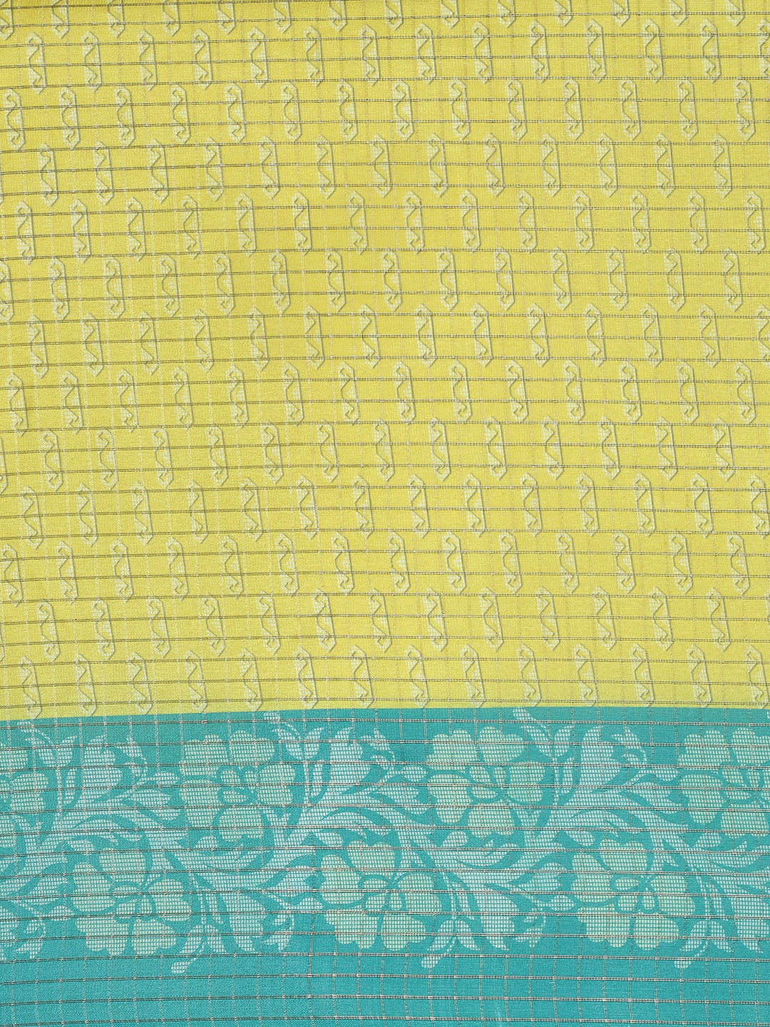 Women Yellow Semi Tussar Printed Saree ST312