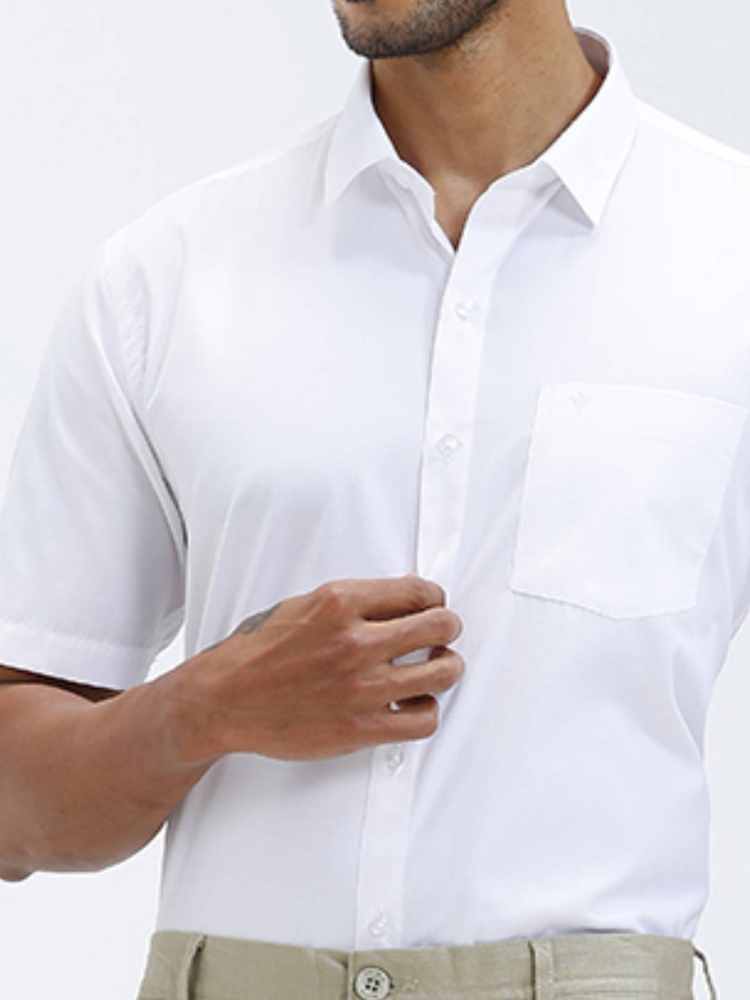 Mens Cotton Rich Half Sleeves Shirt and Pants Combo TR15505