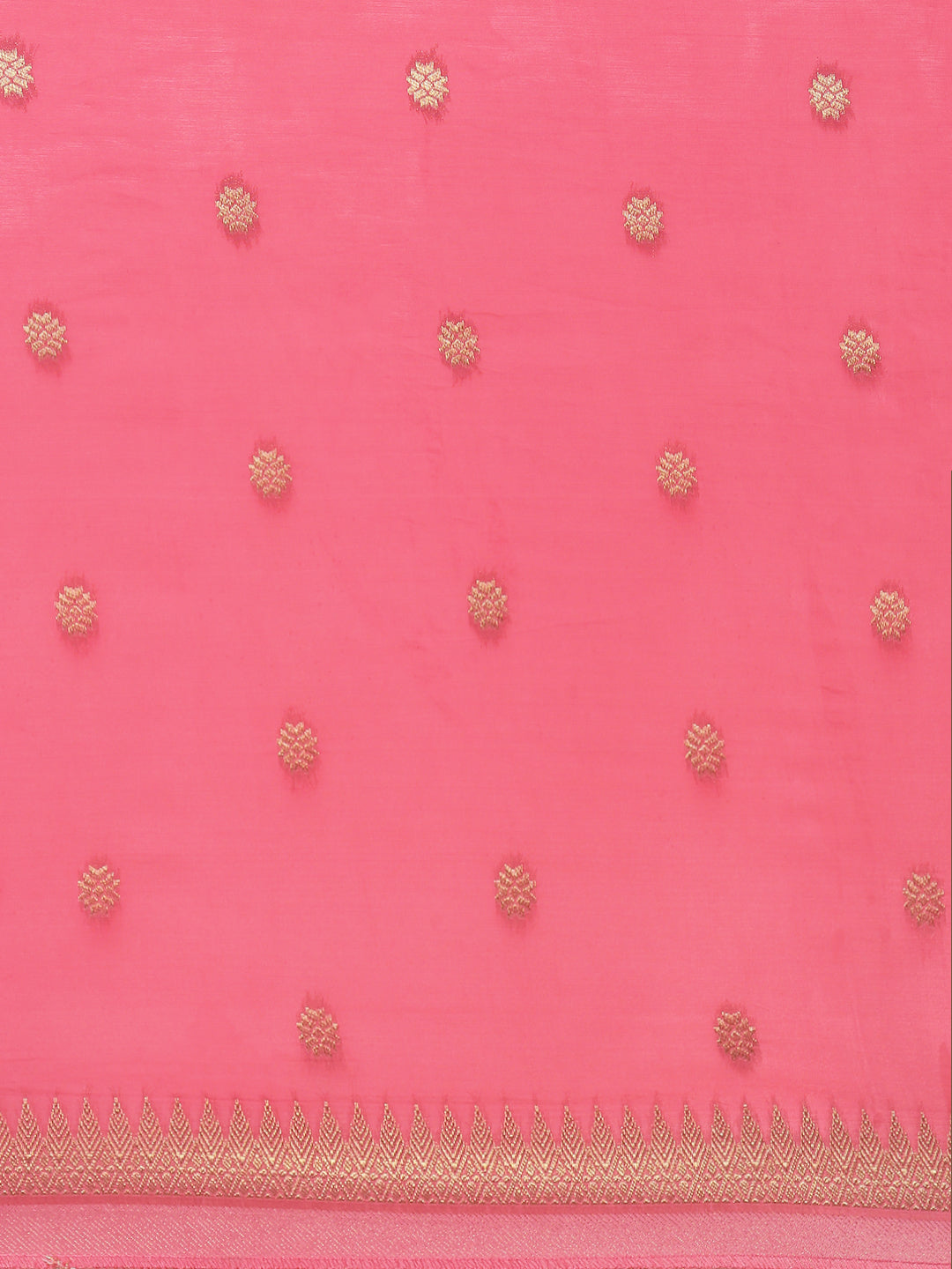 Women Semi Mysore Silk Saree Pink SS403