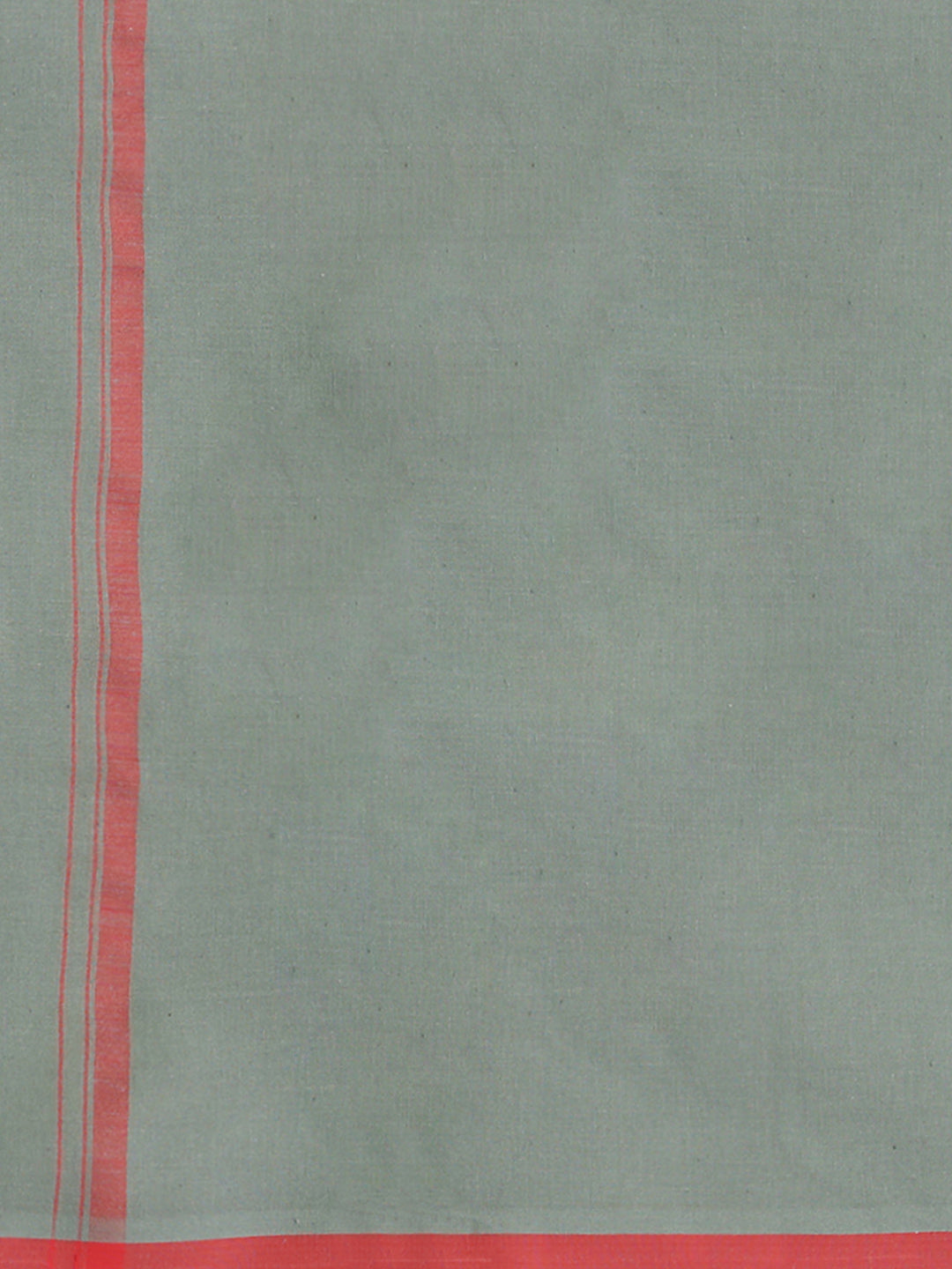 Men Cotton Blend Single Layer Green Dhoti with Assorted Border Enrich Colour 5